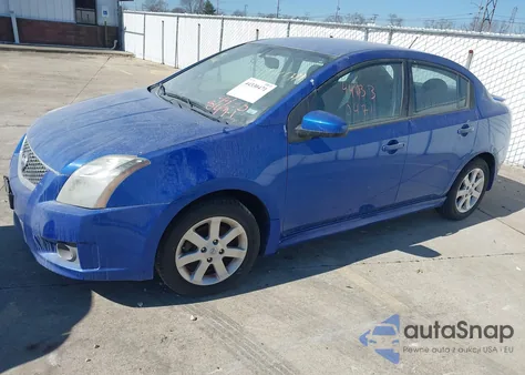 2011 Nissan Sentra 2.0Sr из США, поврежденный, VIN 3N1AB6AP9BL671107